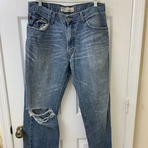 Relaxed Stretched Ripped Levi's